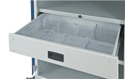 Séparateur pour chariot à linge